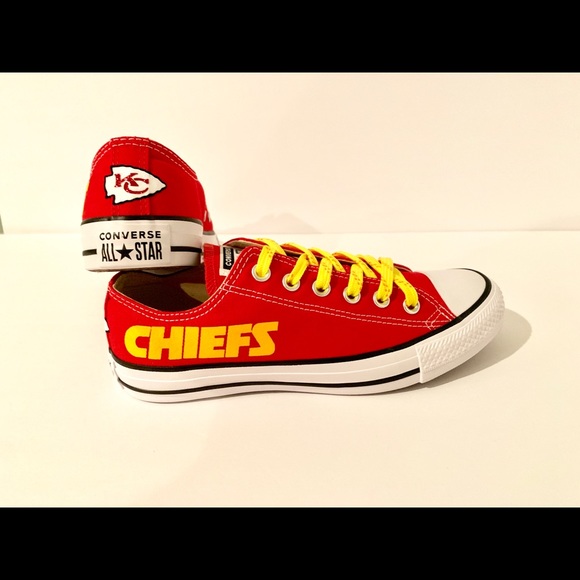 Converse Shoes Kansas City Chiefs Shoes Converse All Star Poshmark